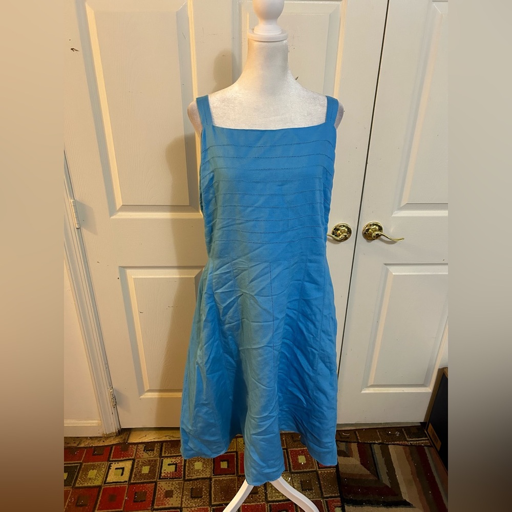 Vintage Miller Shor blue sundress, 14